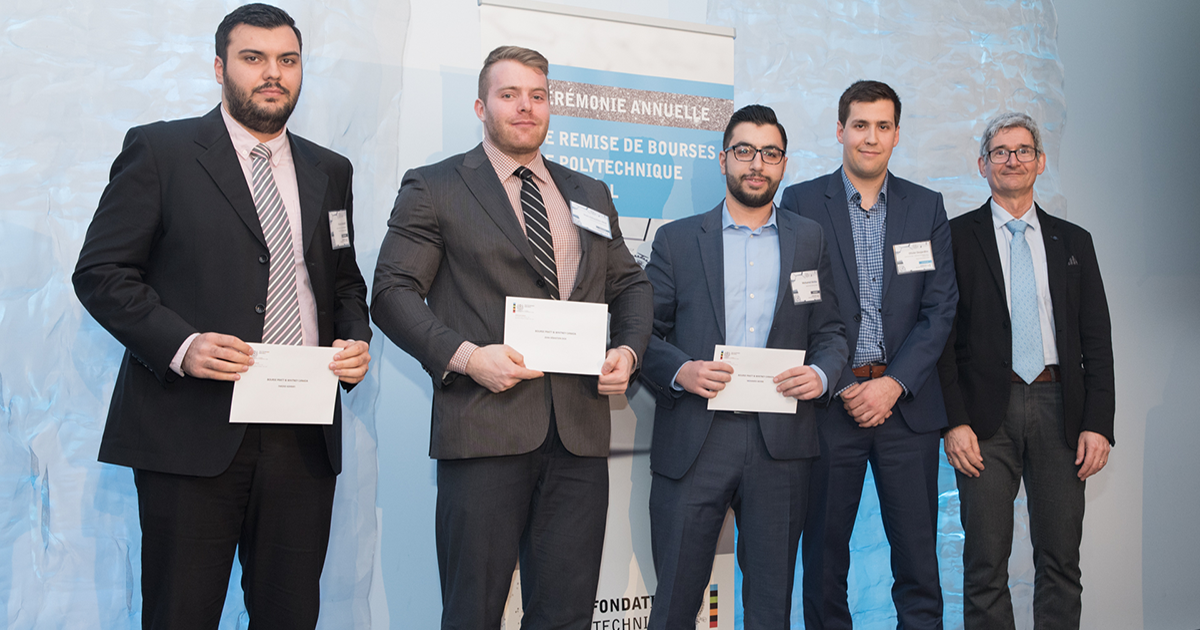 Pratt & Whitney Canada renouvelle ses bourses d’études à Polytechnique Montréal