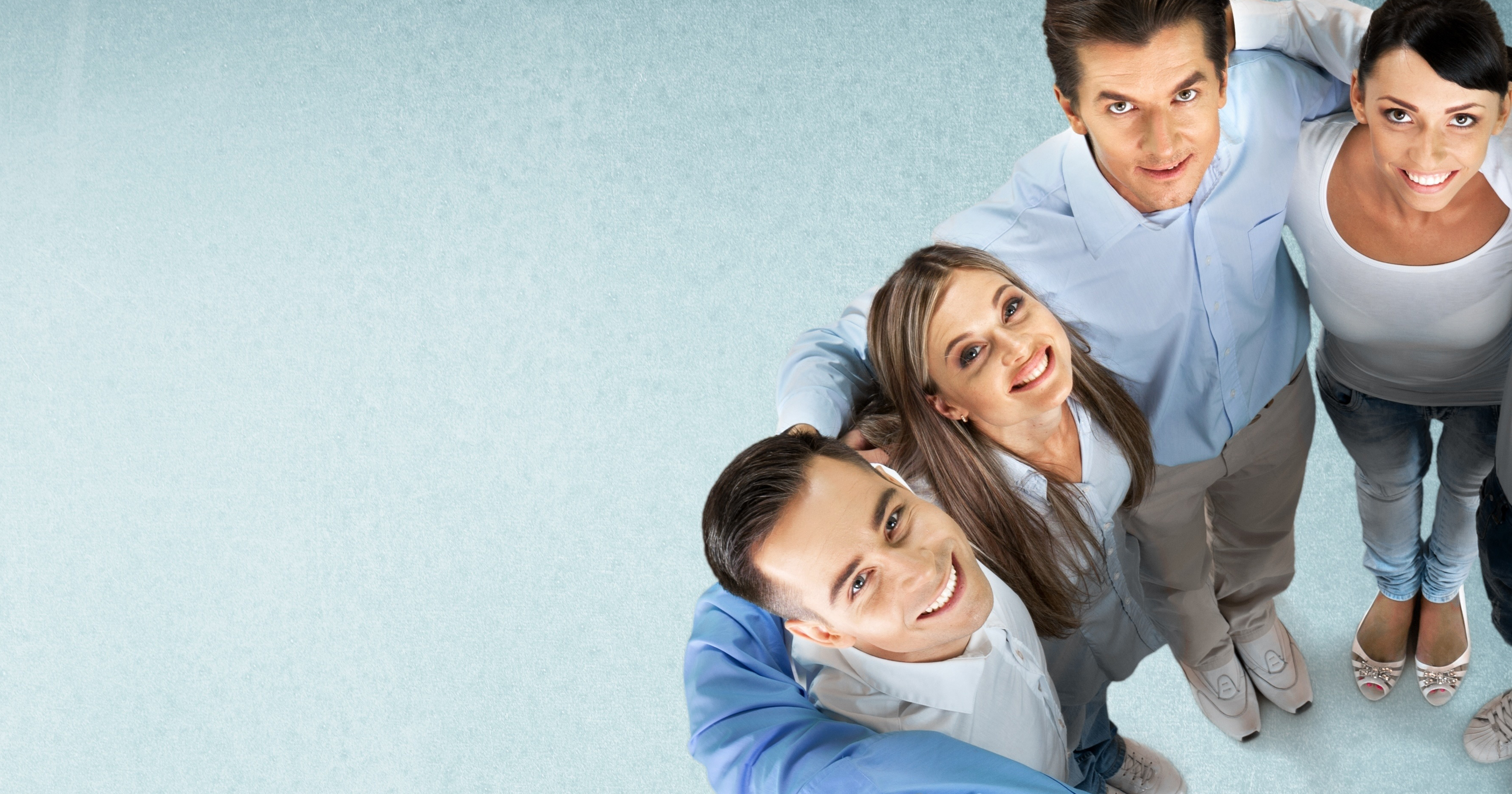 Étudiants souriants Étudiants souriants